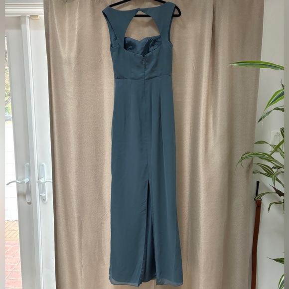 Azazie Flori Twilight Chiffon Dress - Picture 3 of 10